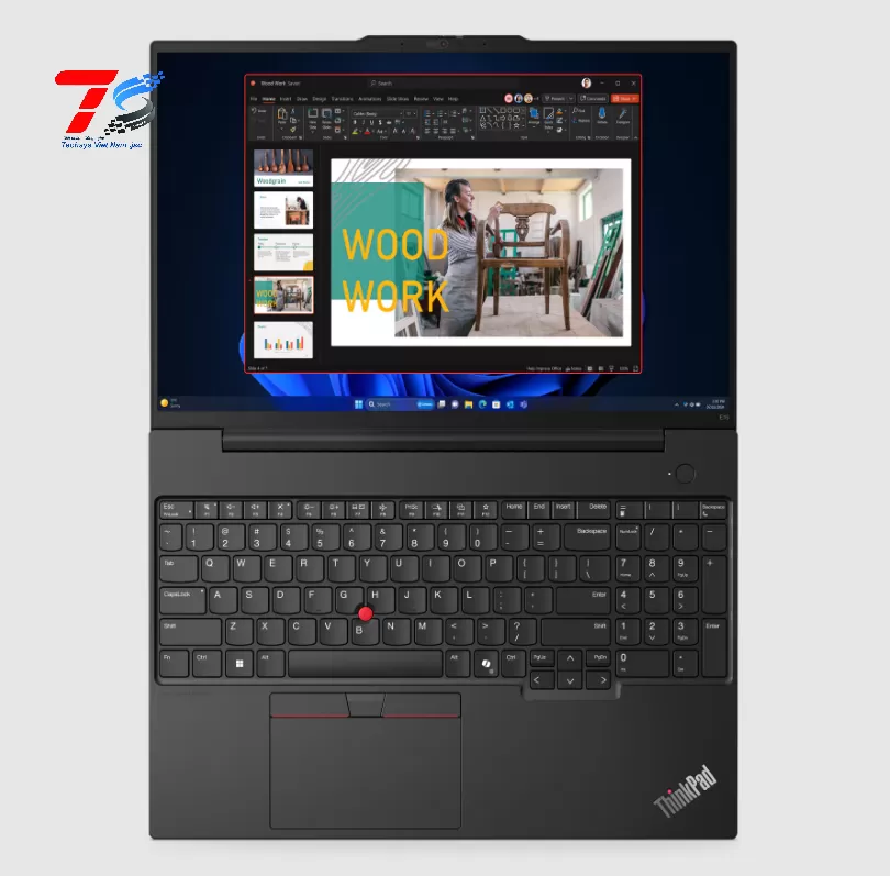 Máy tính xách tay Lenovo ThinkPad E16 Gen 2 - 21MA004PVN - Core Ultra 7-155H/32GB/1TB SSD/Win 11 H/Đen/2Y